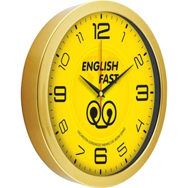 Metalize Duvar Saati