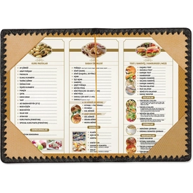 Sertifika ve Menü Kabı